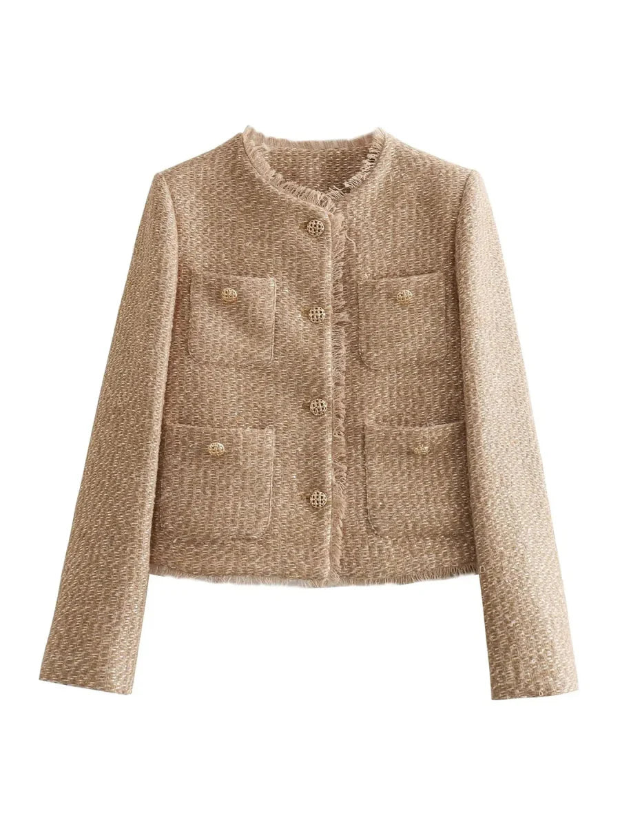 Amino | Stijlvolle Rib Bomber Jas