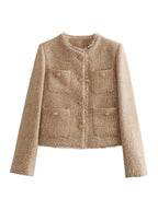 Amino | Stijlvolle Rib Bomber Jas