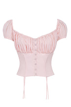 Babyroze Topje met Ruches van Sorellina