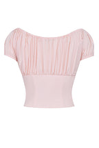 Babyroze Topje met Ruches van Sorellina