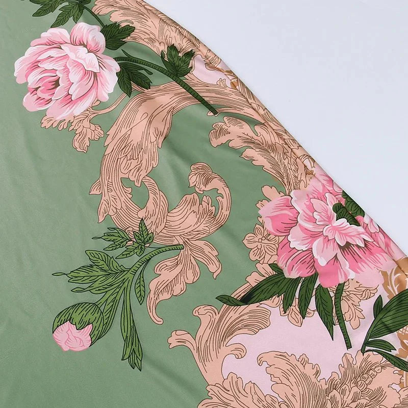 Faye | Vrolijke Zomer Jurk met Bloemprint