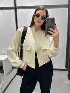 Islena | Elegante Bomber Jas