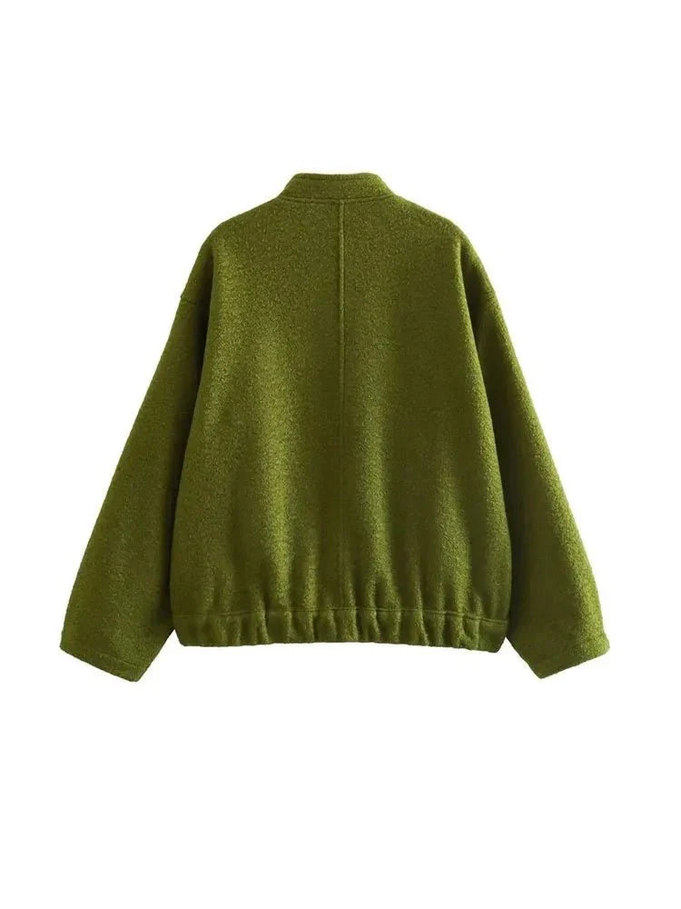 Ivana | Comfy Oversized Bomber Jas