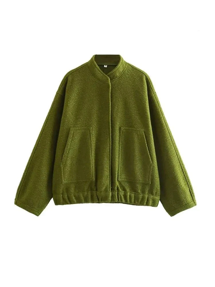 Ivana | Comfy Oversized Bomber Jas