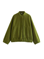 Ivana | Comfy Oversized Bomber Jas